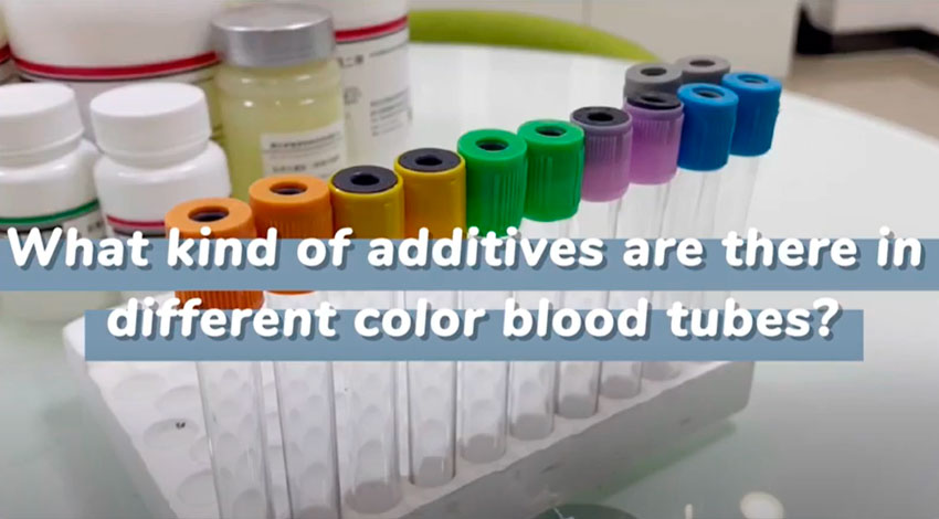Farklı renk kan tüplerinde ne tür katkı maddeleri var?